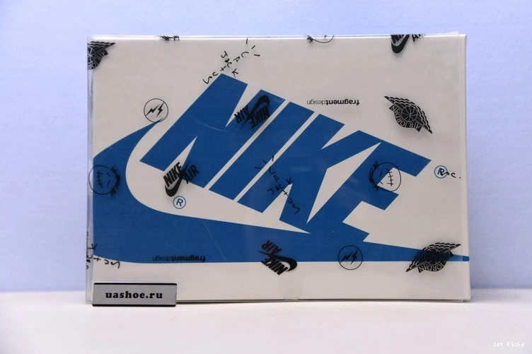 Military Fragment DH3227-105 Blue Jordan Travis Scott 1 Air 0316